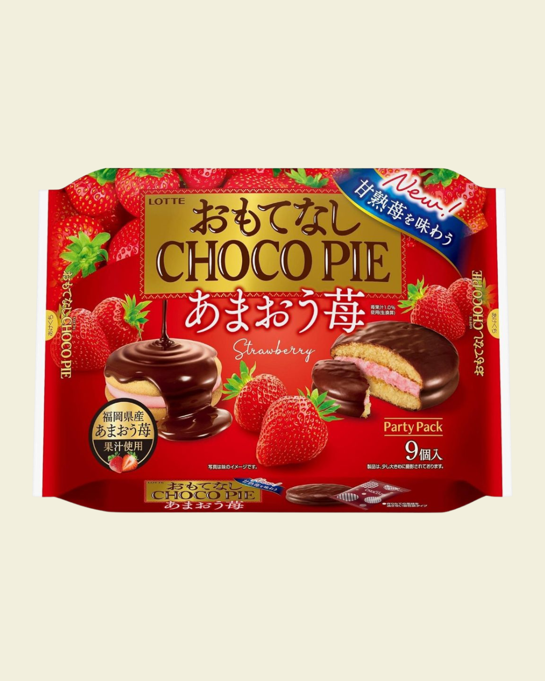 Lotte Choco Pie Strawberry (Party Pack)