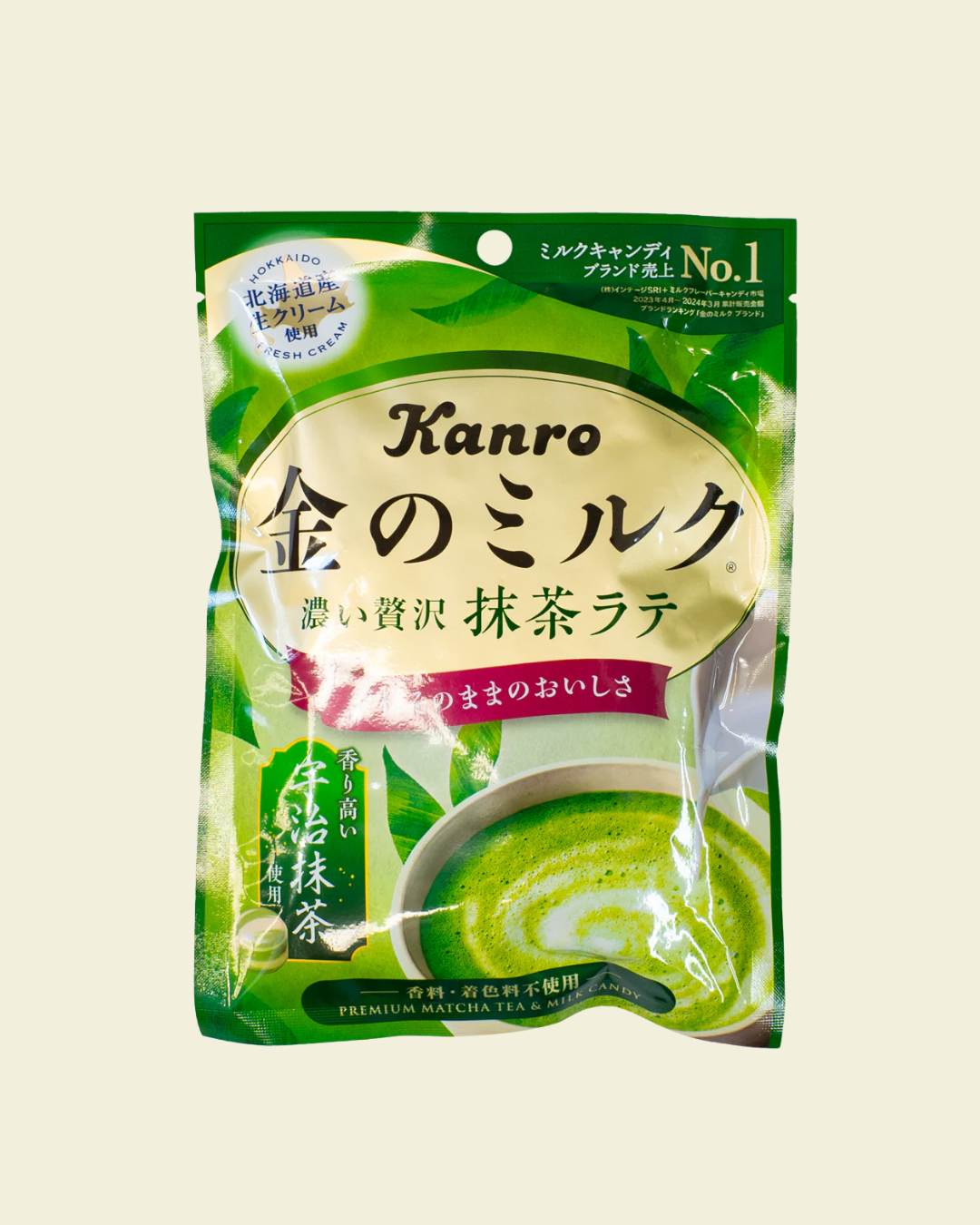 Kanro Kin no Milk Matcha (Premium Milk Candy)