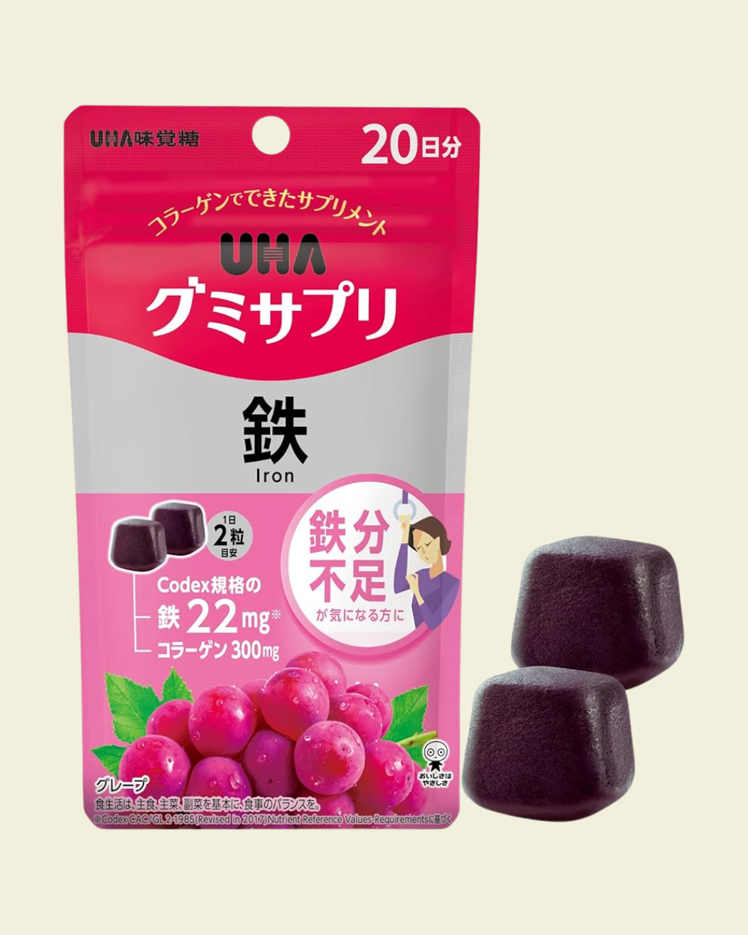 UHA Gummy Supplement Placenta (20-day supply)