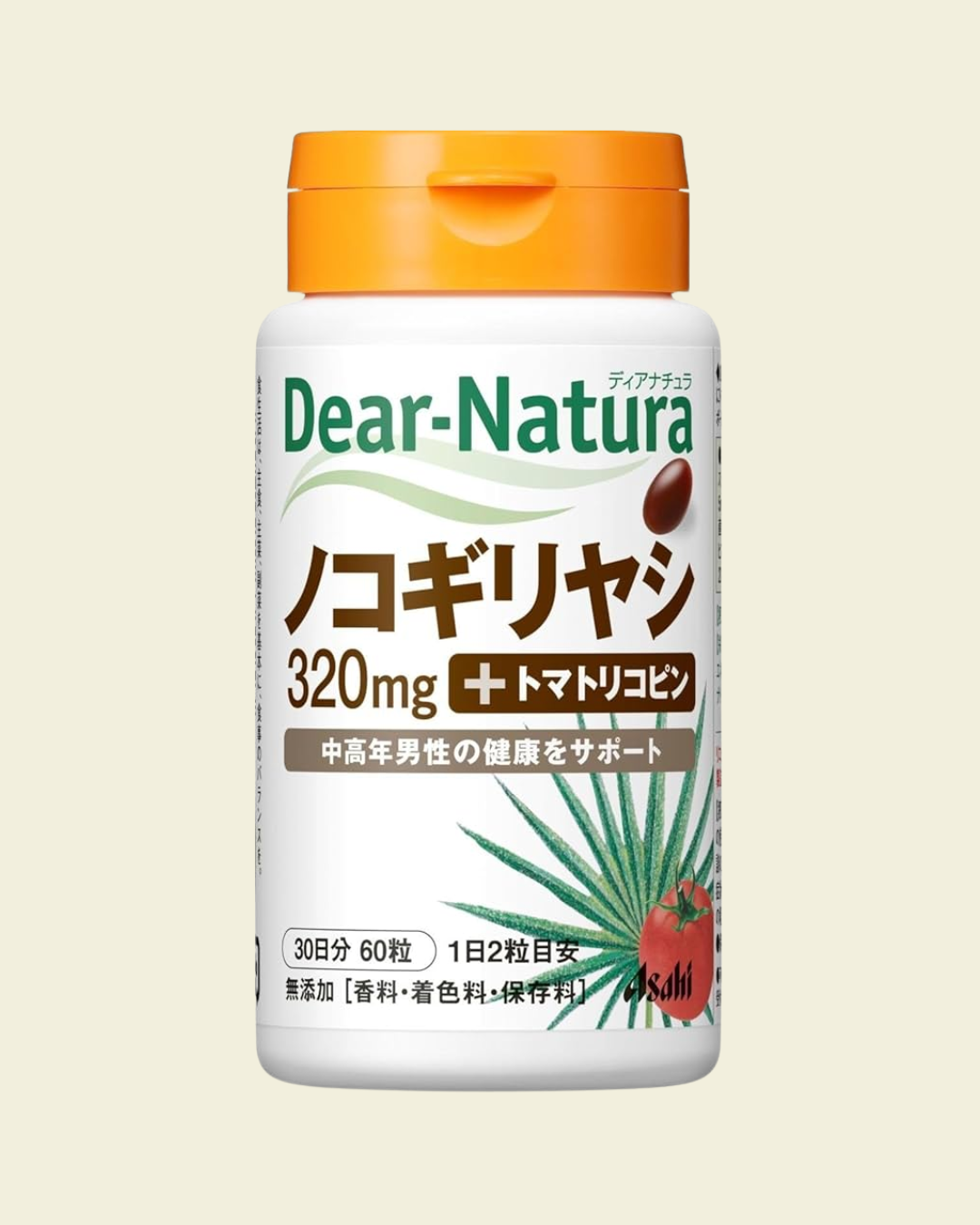 Asahi Dear-Natura Saw Palmetto (Nokogiriyashi) + Tomato Lycopene