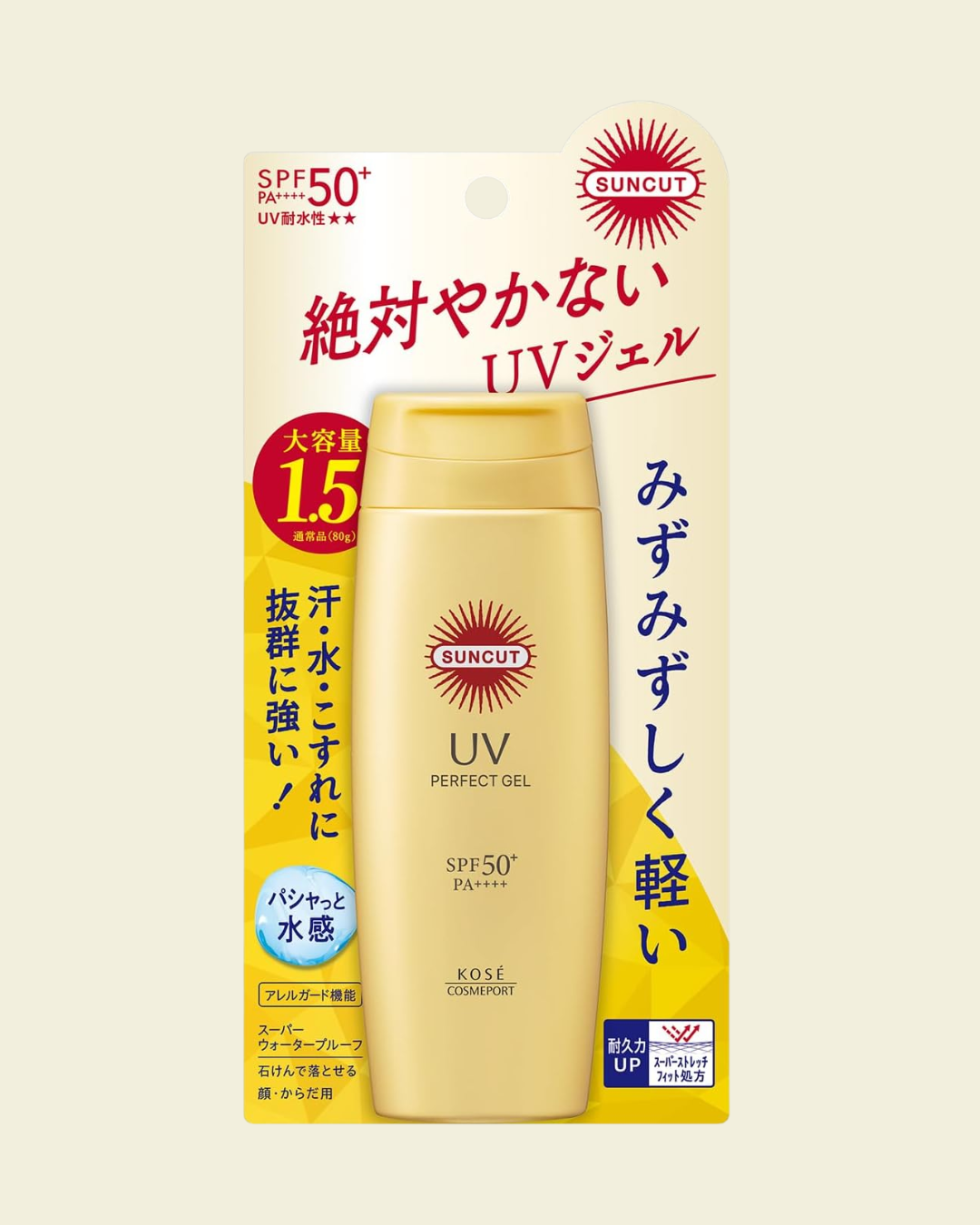 Suncut KOSE Perfect UV Gel SPF50+ 120g