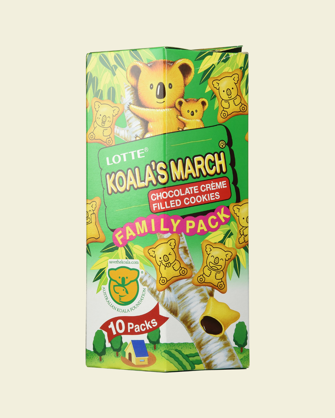 Lotte Koala’s March "Share Pack" (Chocolate Flavor)