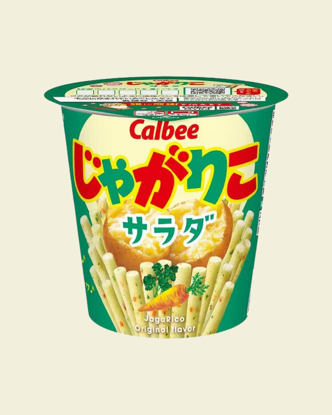 Calbee Sapporo Tsubutsubu Vegetable Potato Sticks