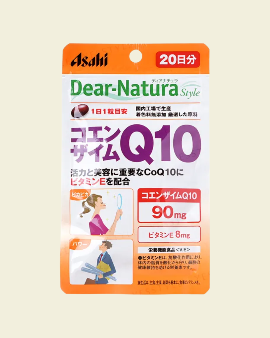 Asahi Dear-Natura Style Coenzyme Q10 (20-day supply)