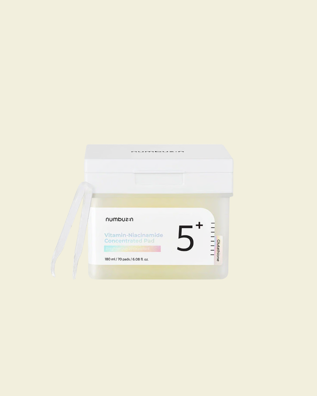Numbuzin No. 5 Vitamin-Niacinamide Concentrated Pad (70 Sheets)