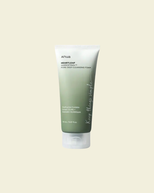 Anua Heartleaf Quercetinol Pore Deep Cleansing Foam (150ml)