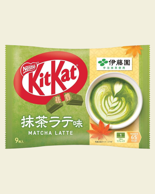 Nestlé KitKat Matcha Latte (9 Mini Bars)