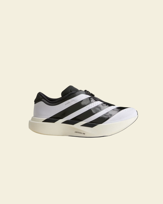adidas Adizero Evo SL ZIP Cloud White / Core Black / Silver Metallic