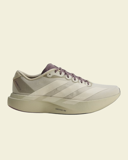 adidas Adizero Evo SL Woven Running Shoes / Putty Grey | Alumina | Shadow Fig