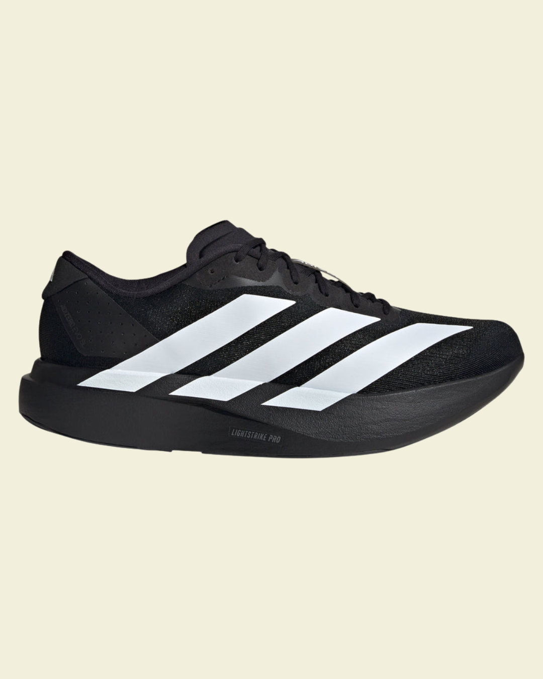 adidas Adizero Evo SL Woven Running Shoes / Core Black | Cloud White | Carbon