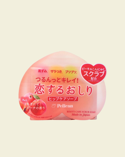Pelican Soap Koisuru Oshiri Bum Care Soap Single Item, 2.8 oz (80 g)