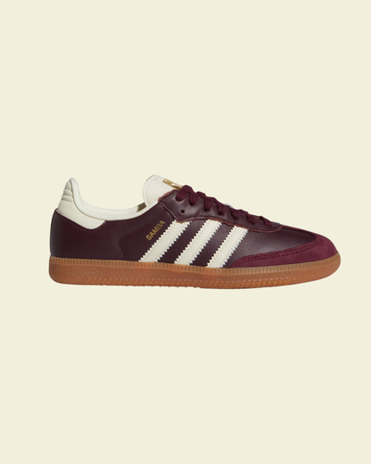 adidas Samba OG (サンバ OG / SAMBA OG) Maroon / Cream White / Gold Metallic