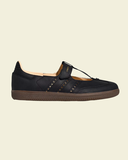 adidas Originals Samba Jane (T-Strap Edition) Core Black / Crystal Sand / Gum
