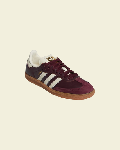 SAMBA OG Maroon / Cream White / Gold Metallic