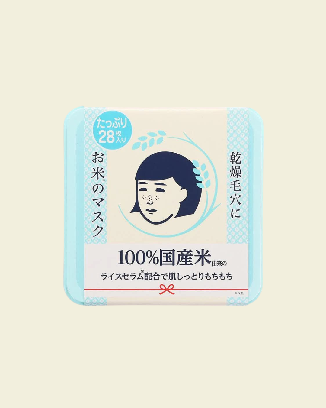 Keana Nadeshiko Rice Mask (28 Sheet Box)