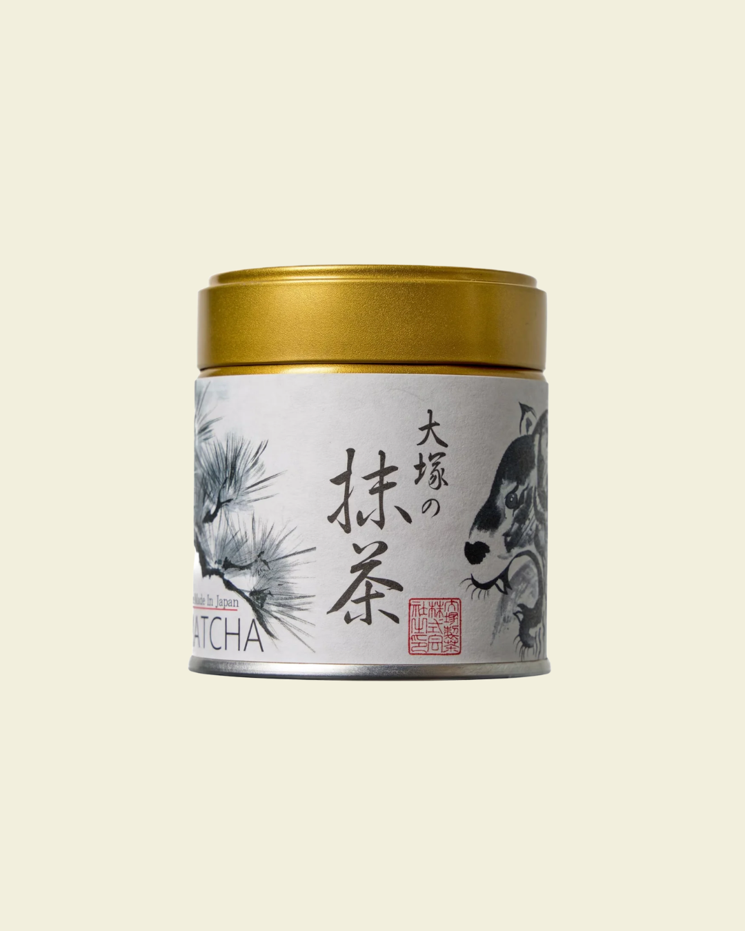 Otsuka Seicha "Otsuka no Matcha" (大塚の抹茶) Premium Ceremonial Grade Tiger Tin (30g)