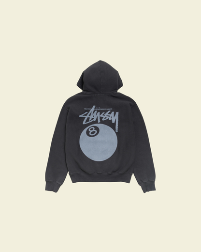 8Ball Hoodie Garment Dyed