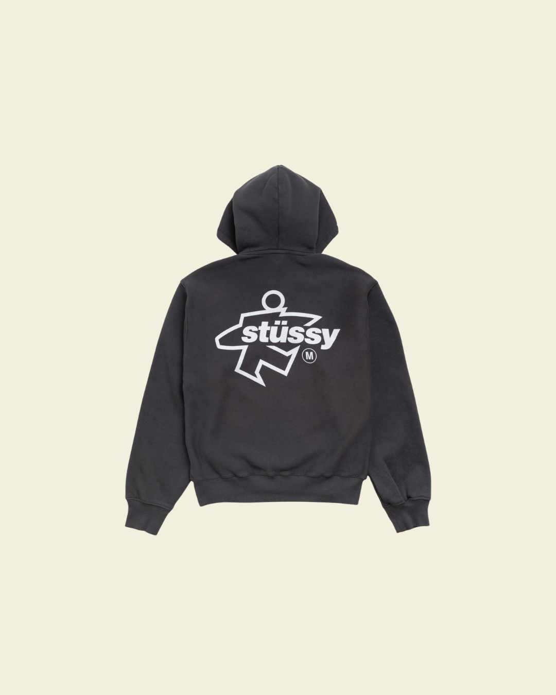 Dot Surf Puff Print Zip Hoodie