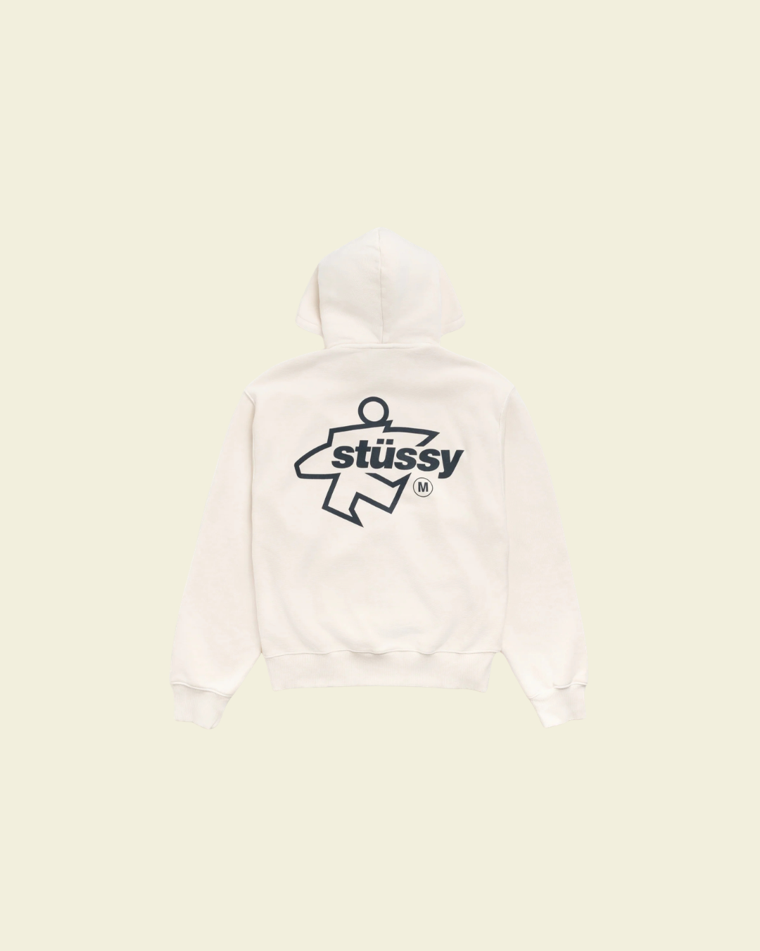Dot Surf Puff Print Zip Hoodie